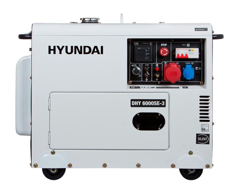 Генератор дизельний Hyundai DHY 6000 SE 3