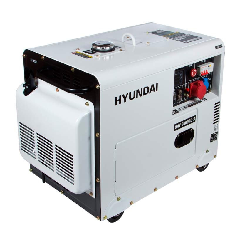 Генератор Hyundai DHY 6000 SE 3 | 5/5,5 кВт (Корея)  70 286 грн Цена 