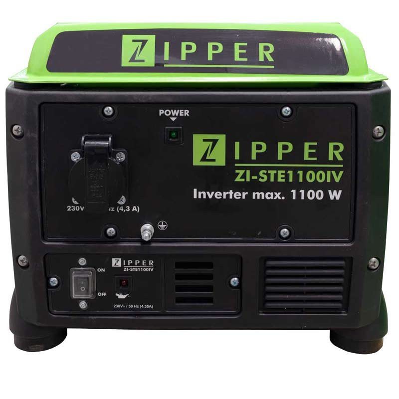 Генератор інверторний Zipper ZI-STE1100IV | 1,1/1,3 кВт (Австрія)  фото 1