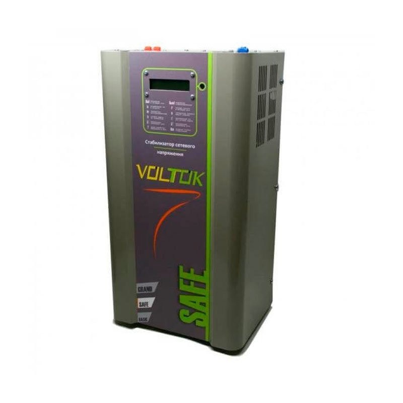 Стабілізатор Voltok Safe plus SRKw12-6000| 6 кВт (Україна)  10 900 грн Ціна 