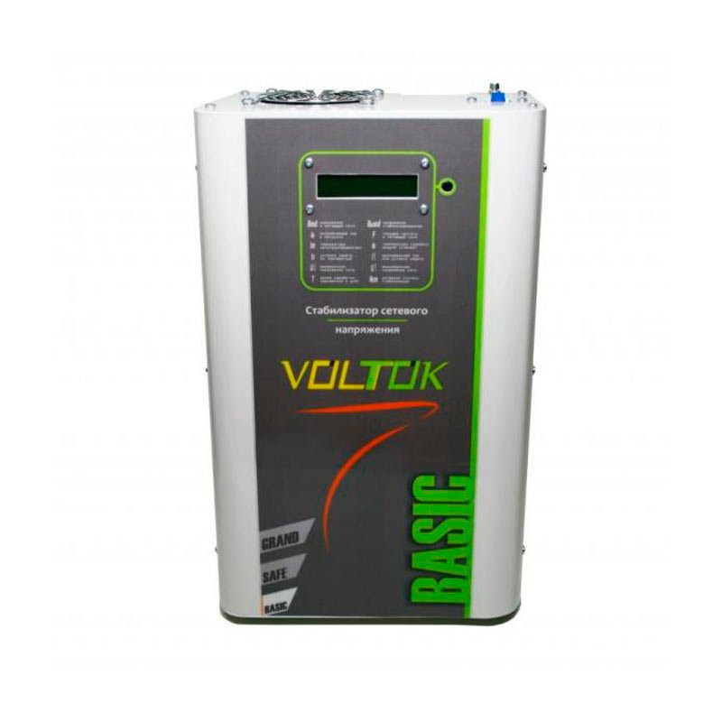 Стабілізатор Voltok Basic SRK9-9000 profi| 9 кВт (Україна)  фото 1