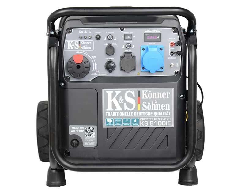 Генератор инверторный Konner&Sohnen KS 8100iE | 7,2/8 кВт (Германия)  фото 1