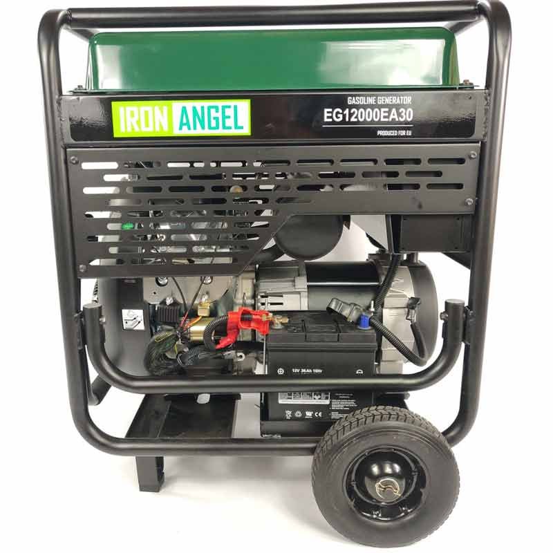 Генератор Iron Angel EG12000EA30 | 10/11 кВт (Нідерланди)  фото 3