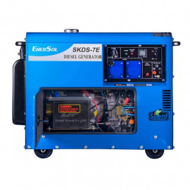 Генератор дизельний EnerSol SKDS-7EB | 6/6,5 кВт (Туреччина)
