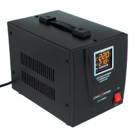 Купить Стабилизатор LogicPower LPT-1500RD BLACK (1050W) | 1,05 кВт (Китай)