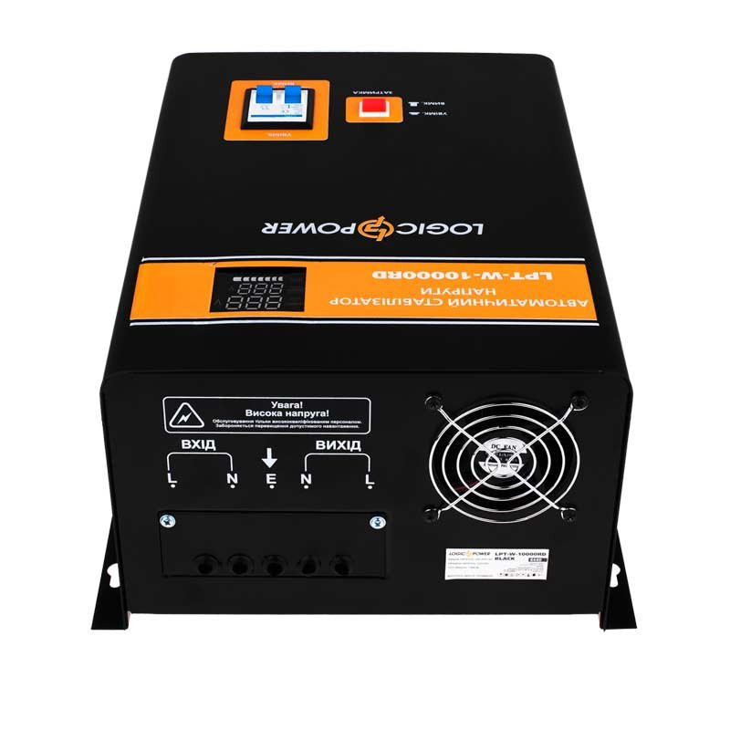 Стабілізатор напруги LogicPower LPT-W-10000RD BLACK (7000W) |  7 кВт (Китай)  фото 2