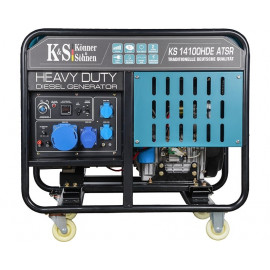 Купити Генератор дизельний Konner&Sohnen KS 14100HDE ATSR | 11/12 кВт (Німеччина)