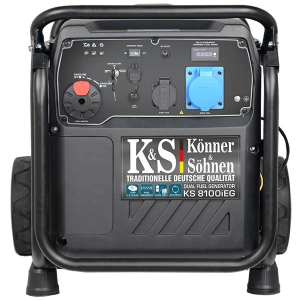 Купить Генератор инверторный Konner&Sohner KS 8100iEG | 7,2/8 кВт (Германия)