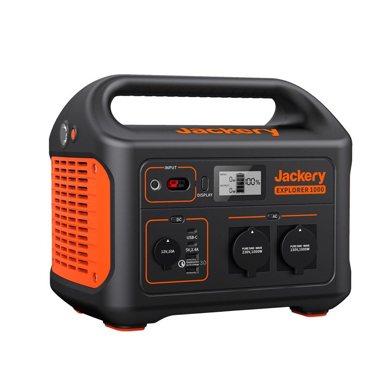 Генератор солнечный Jackery 1000 (EXPLORER 1000 + 1*SOLARSAGA 100W)  фото 2