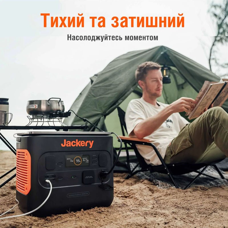 Генератор солнечный Jackery 2000 PRO (EXPLORER 2000 PRO + 2*SOLARSAGA 200W)  фото 5