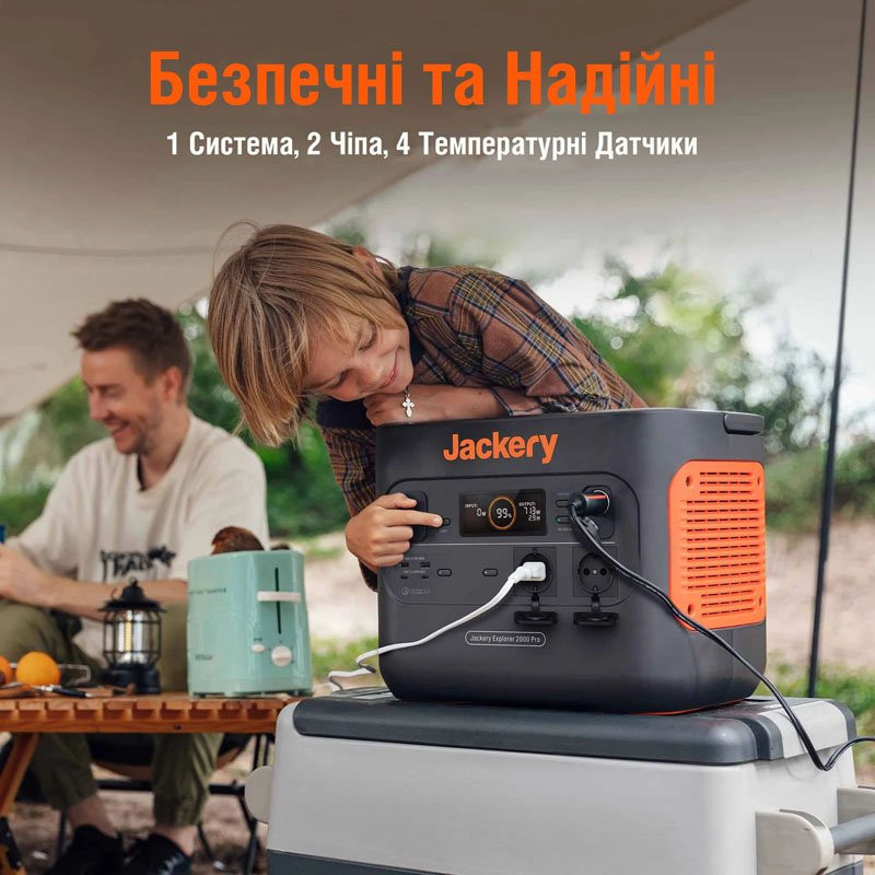 Генератор солнечный Jackery 2000 PRO (EXPLORER 2000 PRO + 2*SOLARSAGA 200W)  фото 2