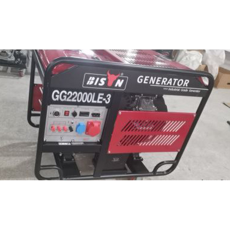 Генератор Bison GG 22000 LE-3 | 15/16 кВт, Китай  фото 2