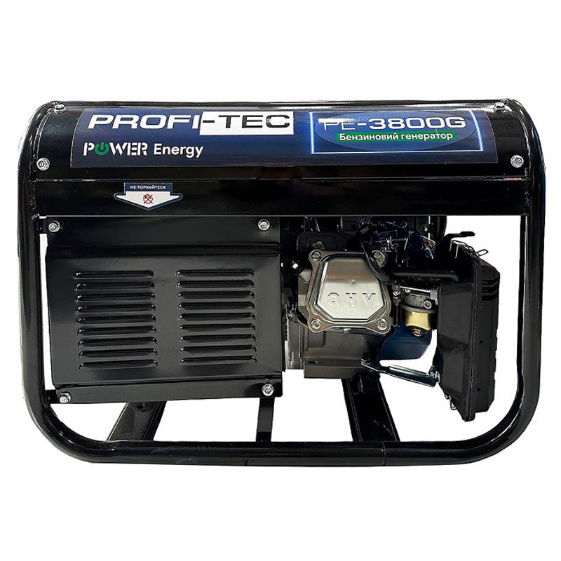 Генератор бензиновий PROFI-TEC PE-3800G-Cooper |3,5/3,8 кВт (Китай)  12 202 грн Ціна 