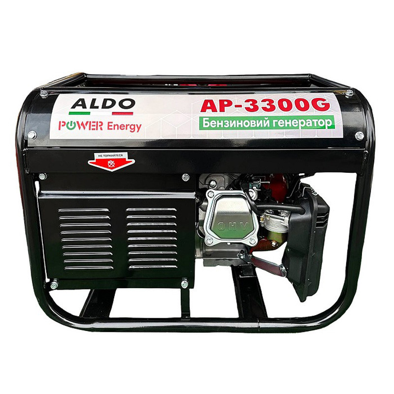 Генератор бензиновий ALDO AP-3300G |3/3,3 кВт (Китай)  10 990 грн Ціна 