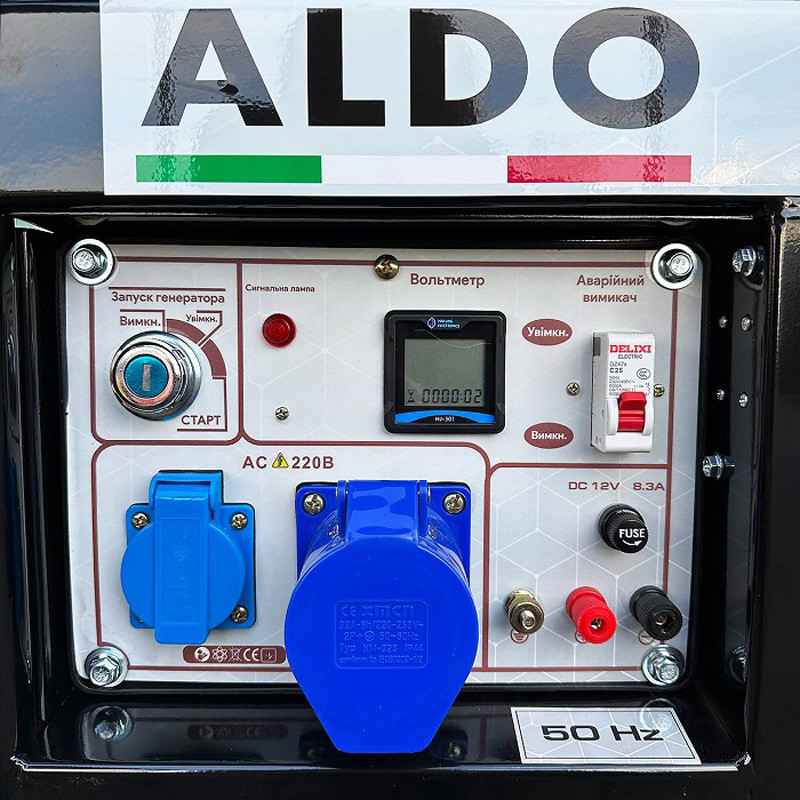 Генератор дизельный ALDO AP-5500DE | 5/5,5 кВт (Китай)  фото 3