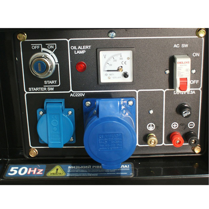 Генератор дизельный PROFI-TEC PE-5700DE | 5,2/5,7 кВт (Китай)  фото 1