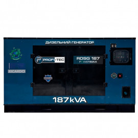 Генератор дизельний PROFI-TEC RDSG187-3 Power MAX