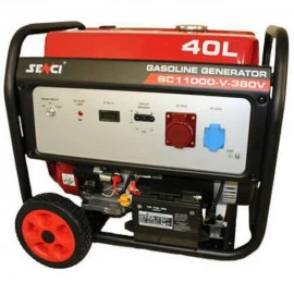 Генератор бензиновый Senci SC 11000 V 380V
