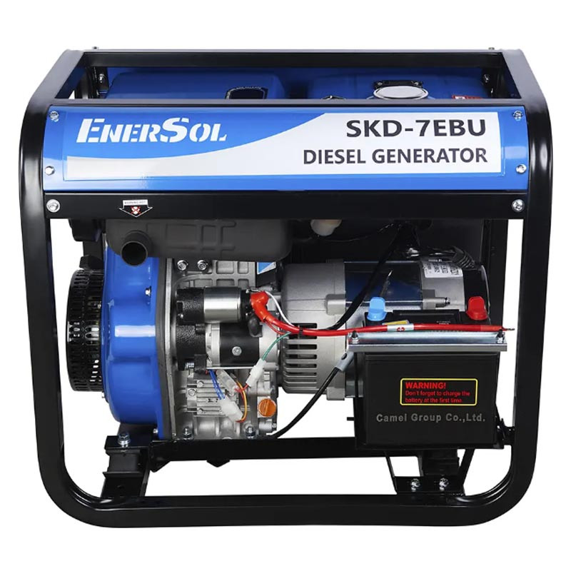 Генератор дизельный EnerSol SKD-7EBU | 6/6,5 кВт (Турция)  фото 2
