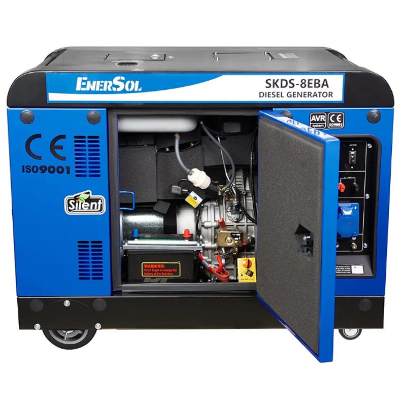 Генератор дизельний EnerSol SKDS-8EBA | 7,5/8 кВт (Китай)  78 999 грн Ціна 