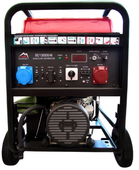 Генератор бензиновый Vulkan SC13000-III