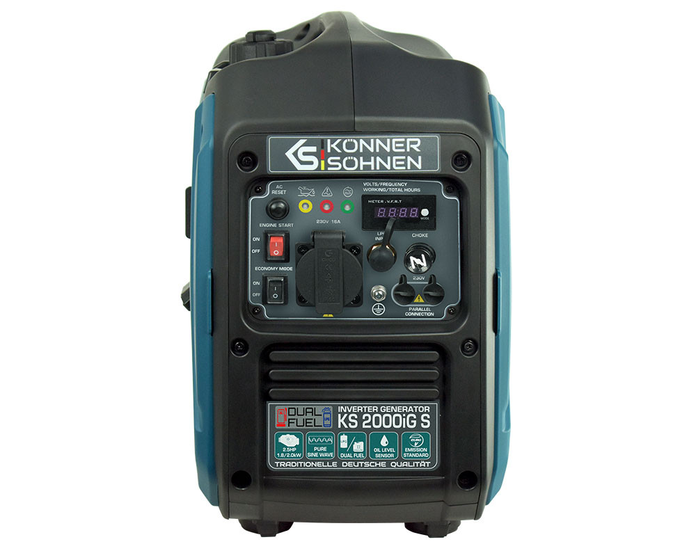 Двохпаливний генератор газ-бензин Konner&Sohnen KS 4100iEG  23 999 грн Ціна 