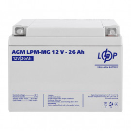 Купити Акумуляторна батарея LogicPower LPM-MG 12V - 26 Ah