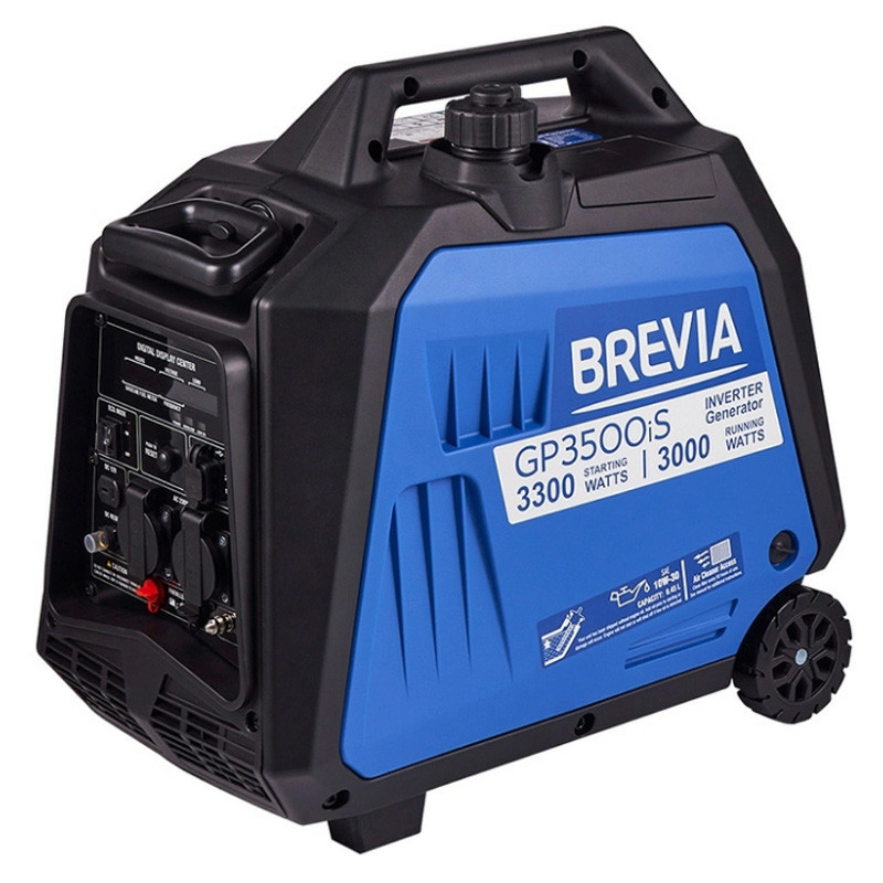 Генератор інверторний бензиновий Brevia GP3500iS | 3/3,3 кВт (Корея)  фото 1