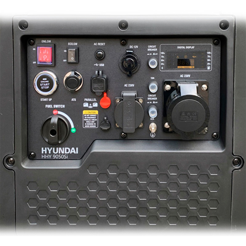 Генератор бензиновий інверторний Hyundai HHY 9050Si | 6/6,5 кВт (Корея)  60 384 грн Ціна 