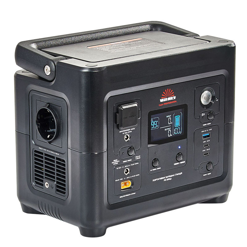 Портативна зарядна станція Vitals Professional PS 500qc  фото 4