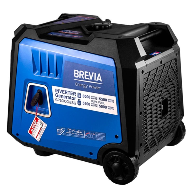 Генератор інверторний Brevia GP6000iESG | 5,5/6 кВт (Корея)  56 361 грн Ціна 