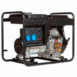 Купить Генератор дизельный Hyundai DHY 6500LE |5/5,5 кВт (Корея)