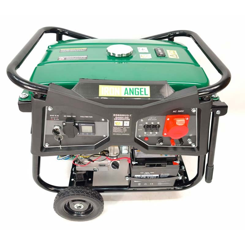 Генератор Iron Angel EG 8000 U3/1 | 7/8 кВт (Нідерланди)  28 282 грн Ціна 