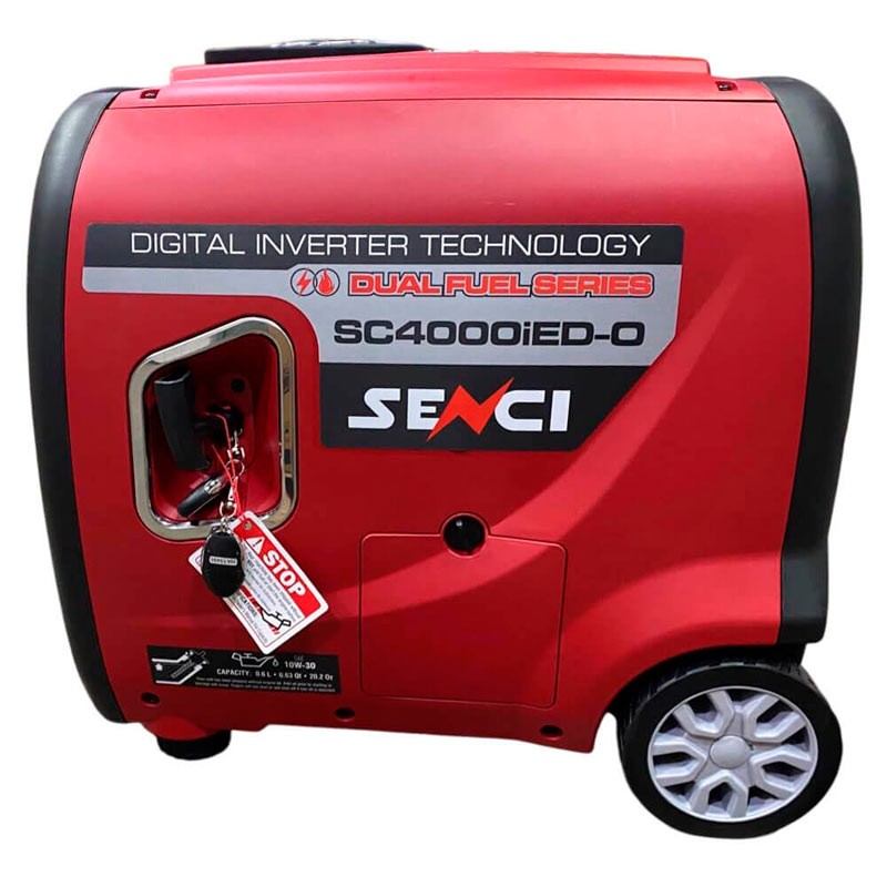 Генератор инверторный газ/бензин Senci SC 4000 i ED-O |3,5/3,8 кВт (Китай)  фото 5