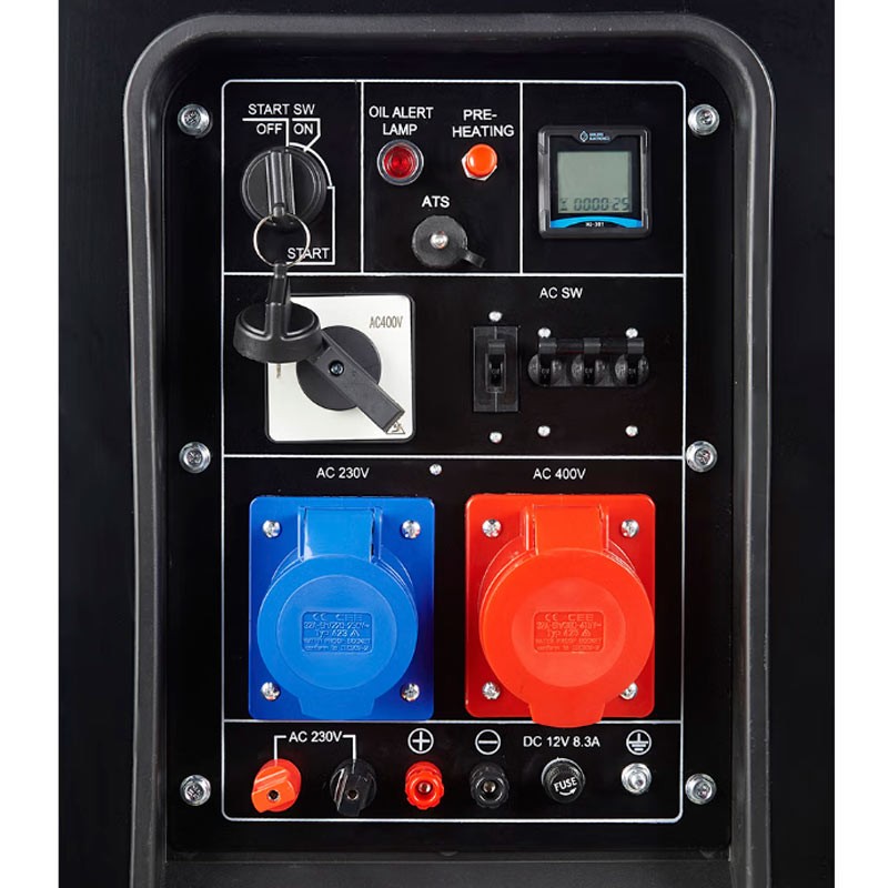 Генератор дизельный EnerSol SKD-13EBAU | 12/13 кВт (Китай)  фото 3