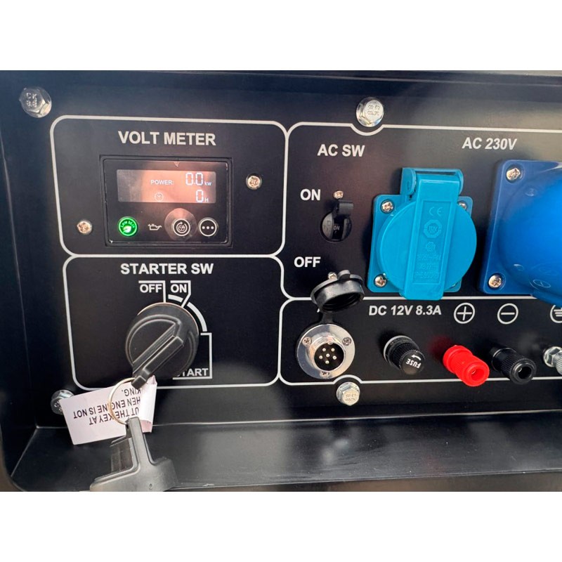 Генератор дизельний iнверторний Hyundai DHY 8500SEi |6,5/7 кВт (Корея)  84 550 грн Ціна 