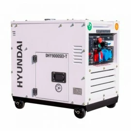 Купить Генератор дизельный инверторный Hyundai DHY 9000SEI-T |6/6,5 кВт (Корея)