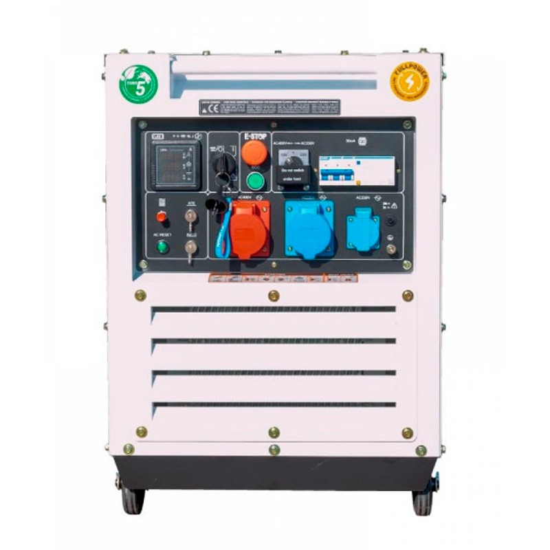 Генератор дизельний iнверторний Hyundai DHY 9000SEI-T |6/6,5 кВт (Корея)  фото 3