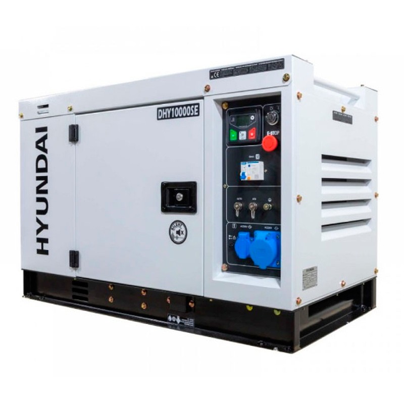 Генератор дизельний Hyundai DHY10000SE | 8/8,5 кВт (Корея)  фото 1