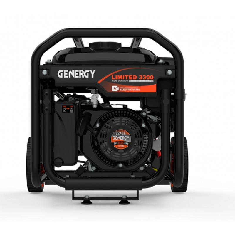 Генератор бензиновый Genergy LIMITED 3300 | 3/3,3 кВт (Испания)  фото 1