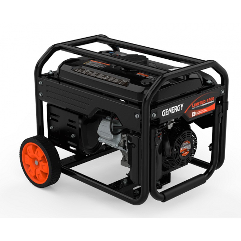 Генератор бензиновий Genergy LIMITED 3300 | 3/3,3 кВт (Іспанія)  фото 5