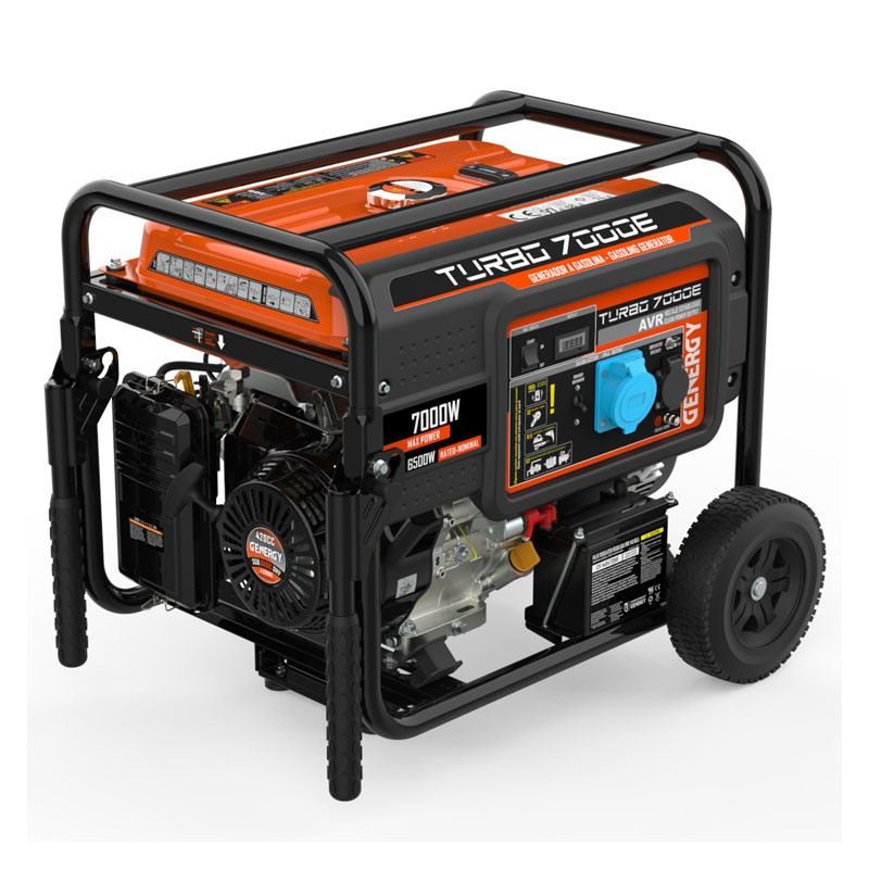 Генератор бензиновый Genergy TURBO7000E | 6,5/7 кВт (Испания)  