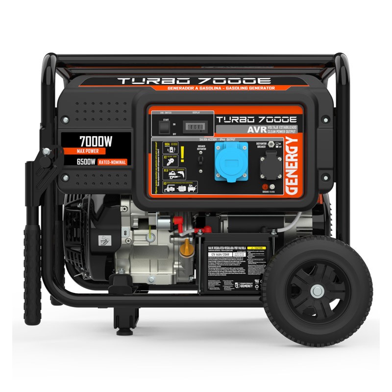 Генератор бензиновий Genergy TURBO7000E | 6,5/7 кВт (Іспанія)  фото 1