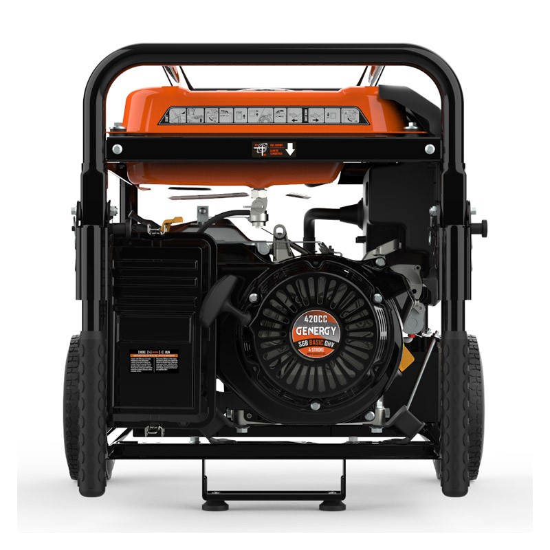 Генератор бензиновый Genergy TURBO7000E | 6,5/7 кВт (Испания)  фото 2