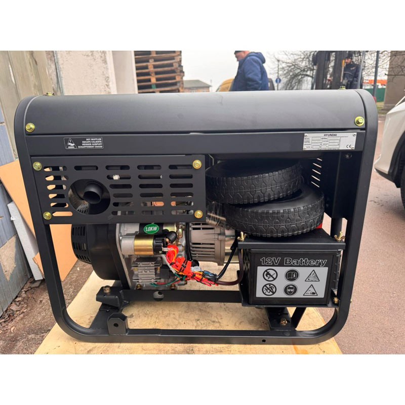Генератор дизельний Hyundai DHY 8500LEK |6/6,5 кВт (Корея)  фото 2