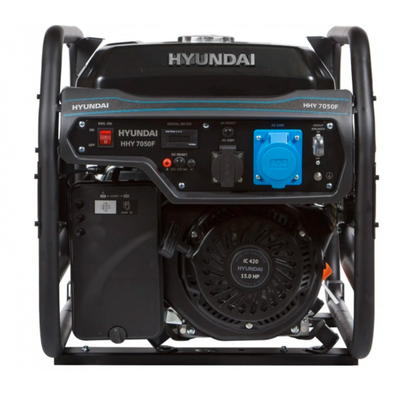 Генератор Hyundai HHY 7050F | 5/5,5 кВт (Корея)  