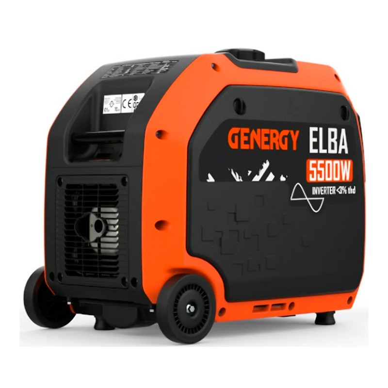 Генератор бензиновий iнверторний Genergy ELBA RC | 5/5,5 кВт (Іспанія)  фото 1