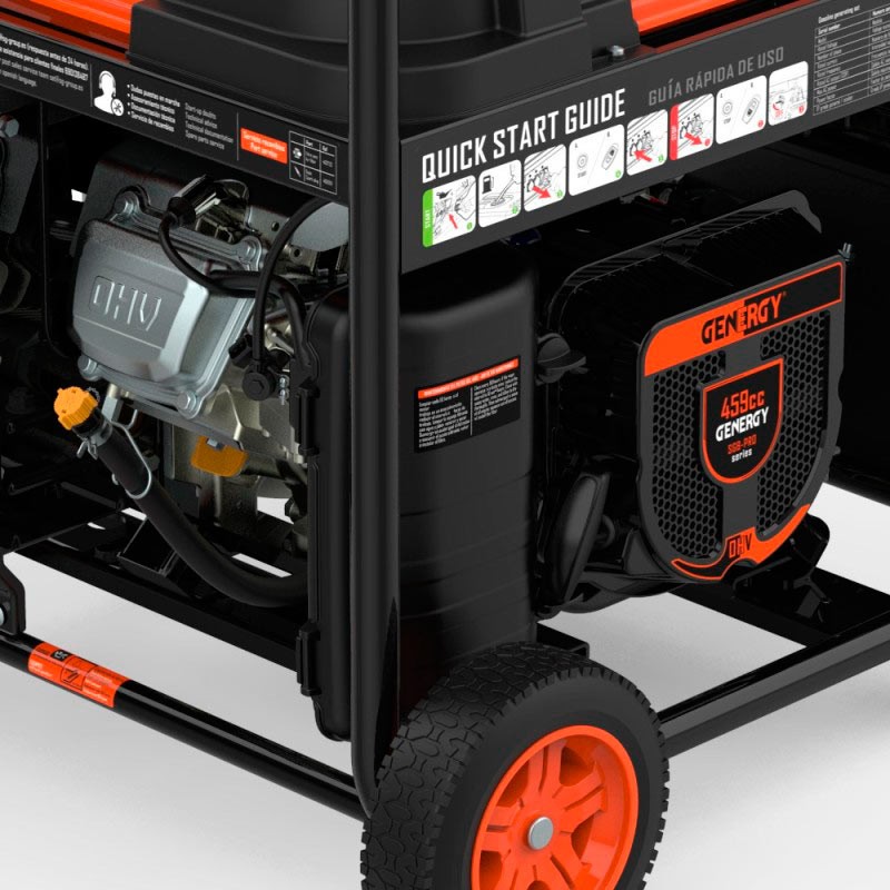 Генератор бензиновий iнверторний Genergy Azores RC | 9,5/10 кВт (Іспанія)  фото 2