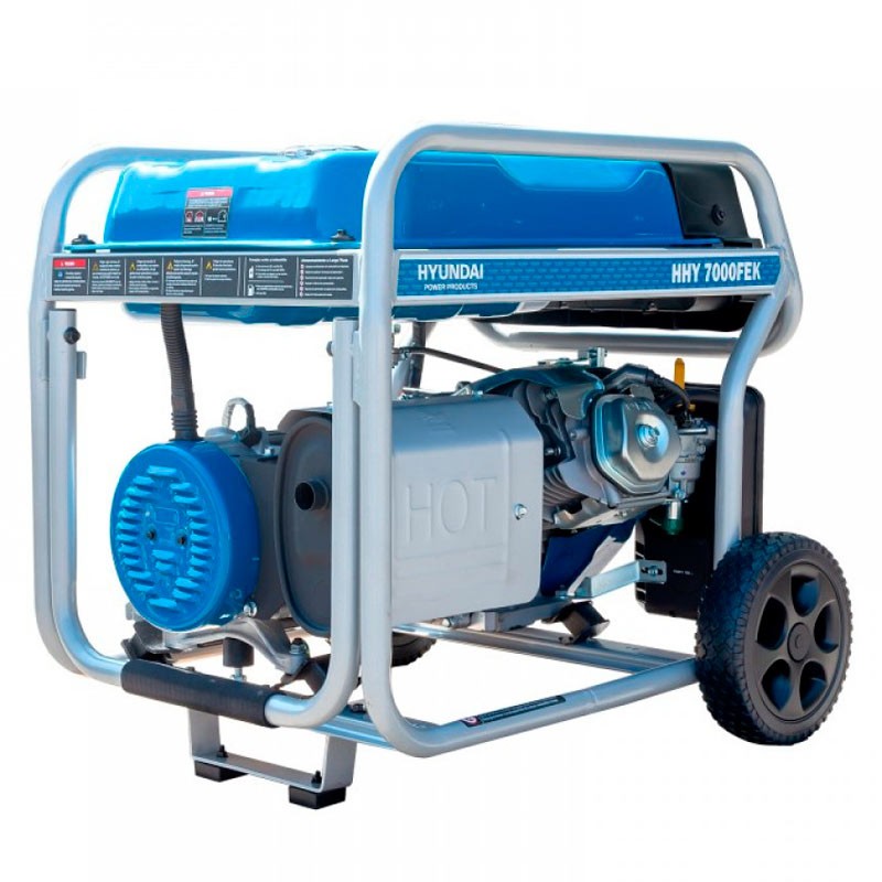 Генератор Hyundai HHY 7000 FEK | 6/6,5 кВт (Корея)  фото 2