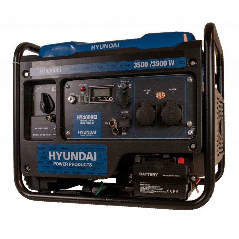 Генератор Hyundai HY 4000EI | 3,5/3,9 кВт (Корея)  фото 1
